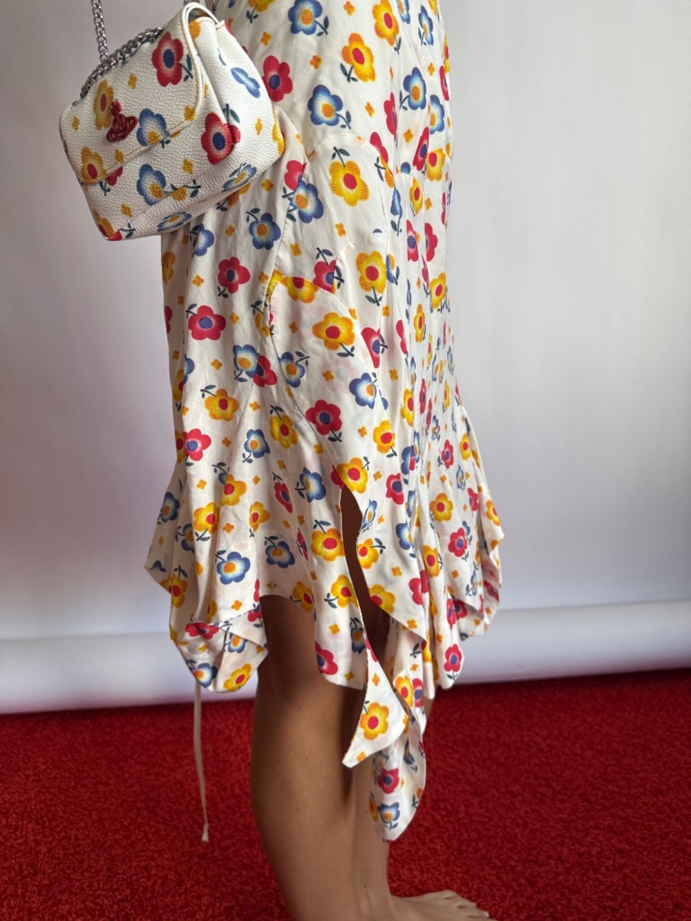 Vivienne Westwood 1500$ Andreas Kronthaler Silk Blend Dress 2016 - Picture 6 of 16